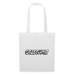 Tote Bag Stuttgart "Graffiti Black" - white