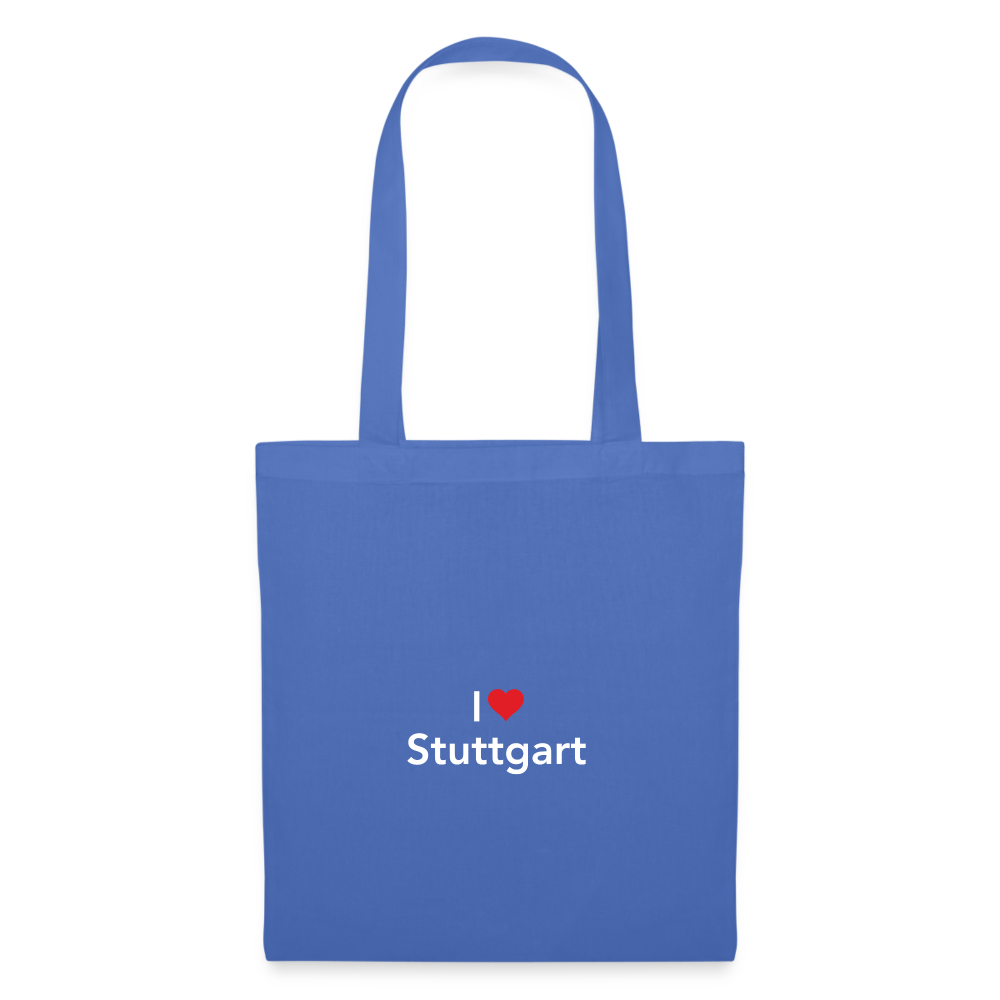 Tote Bag "I Love Stuttgart" - light blue