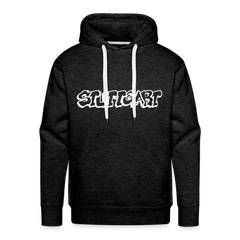 Hoodie Stuttgart "Graffiti" Bright Edition - charcoal grey