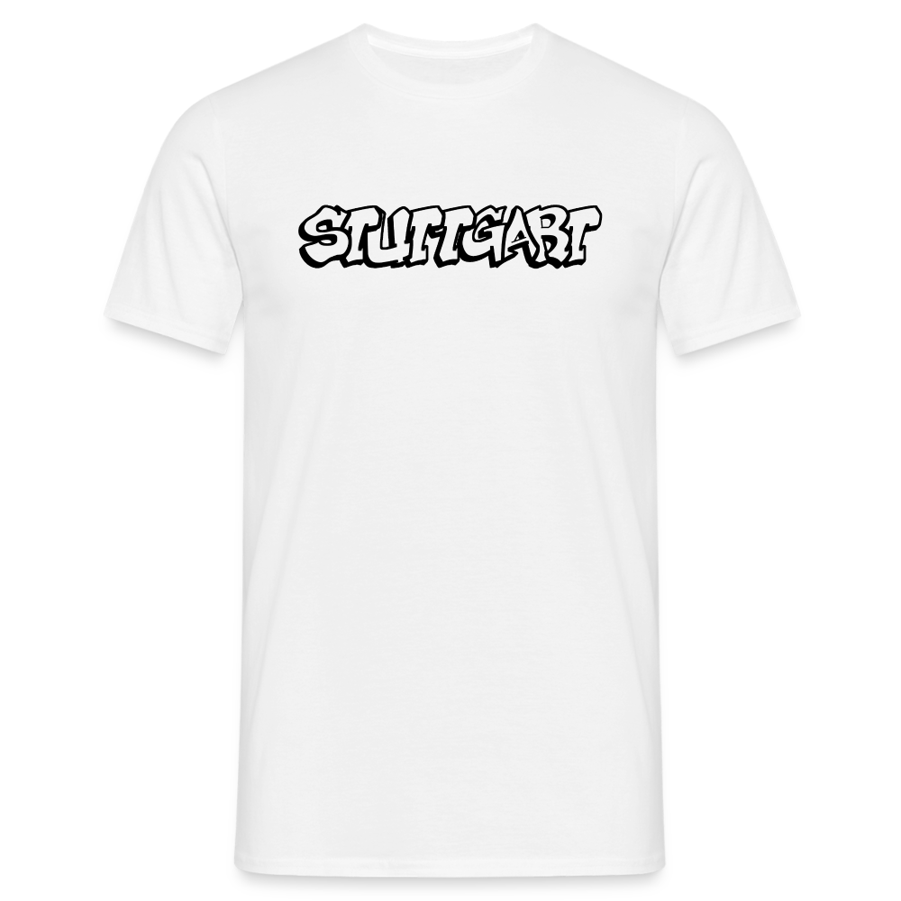 T-Shirt Stuttgart "Graffiti" - white
