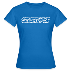 T-Shirt Ladies Stuttgart "Graffiti" Bright Edition - royal blue