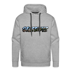Hoodie Stuttgart "Panorama Graffiti" - heather grey