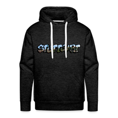 Hoodie Stuttgart "Panorama Graffiti" - charcoal grey
