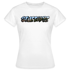 T-Shirt Ladies Stuttgart "Panorama Graffiti" - white