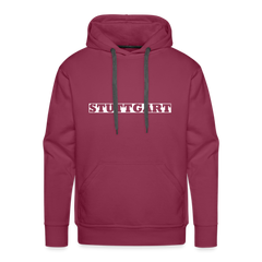 Hoodie Stuttgart "Bold" Bright Edition - bordeaux