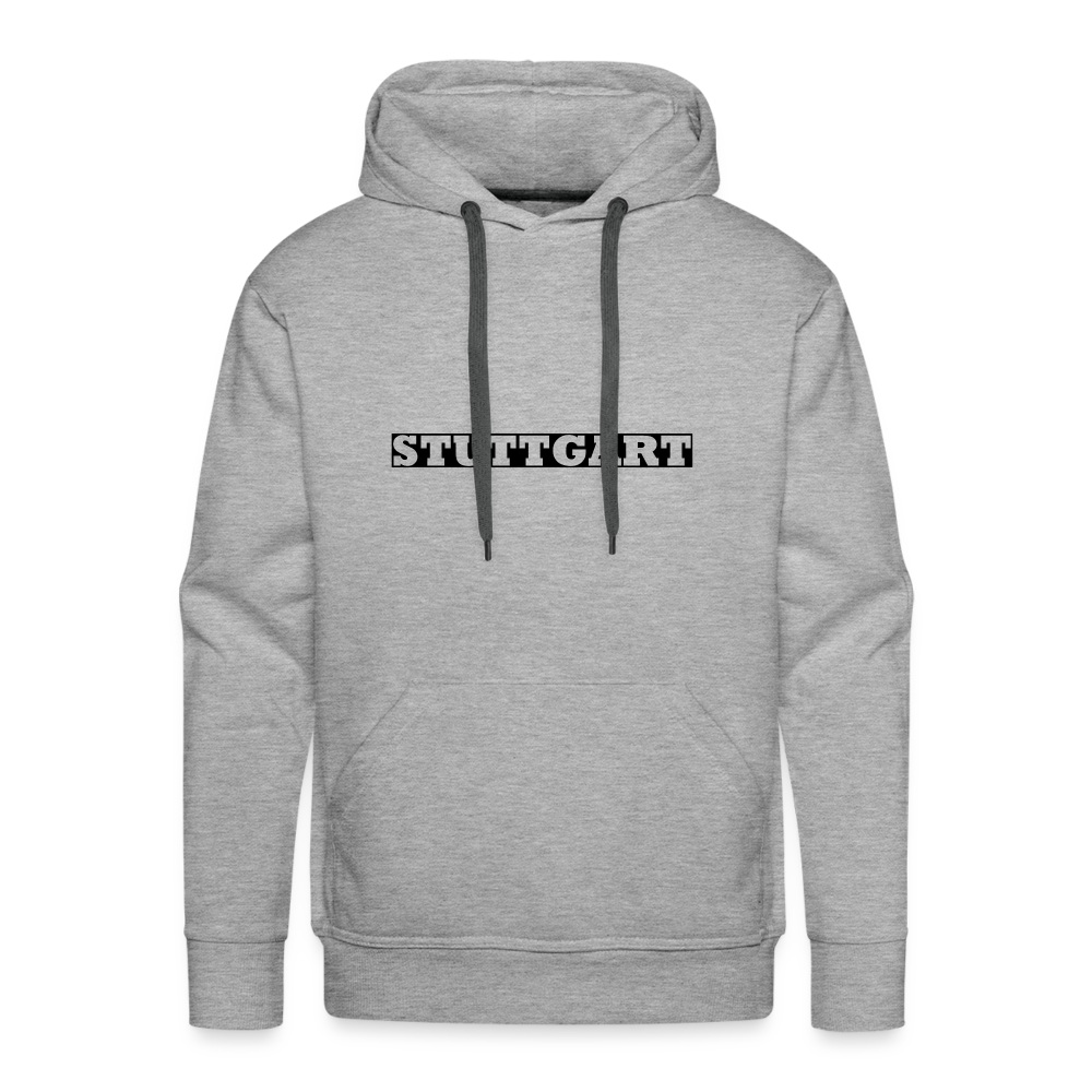 Hoodie Stuttgart "Bold" Dark Edition - heather grey