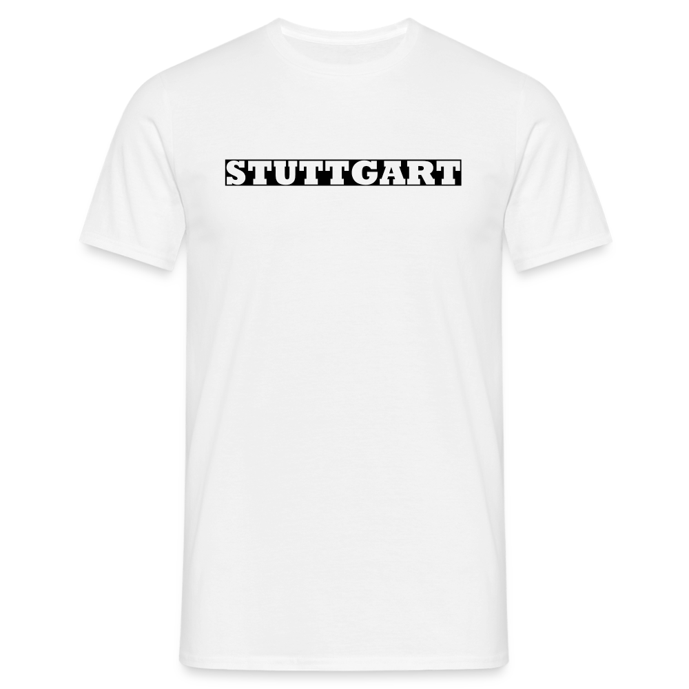 T-Shirt Stuttgart "Bold" - white