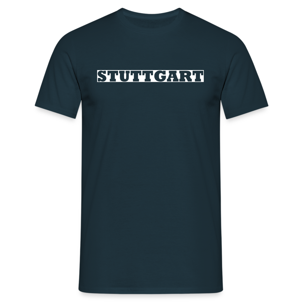T-Shirt Stuttgart "Bold" Bright Edition - navy