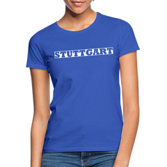 T-Shirt Ladies Stuttgart "Bold" Bright Edition - royal blue