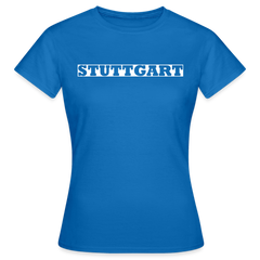 T-Shirt Ladies Stuttgart "Bold" Bright Edition - royal blue