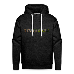 Hoodie Stuttgart "Panorama Bold" - charcoal grey