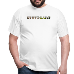 T-Shirt Stuttgart "Panorama Bold" - white