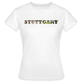 T-Shirt Ladies Stuttgart "Panorama Bold" - white