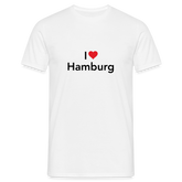 T-Shirt "I Love Hamburg" - white