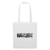 Tote Bag Hamburg "Graffiti" - white