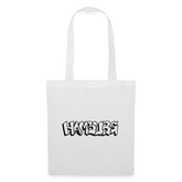 Tote Bag Hamburg "Graffiti Black" - white