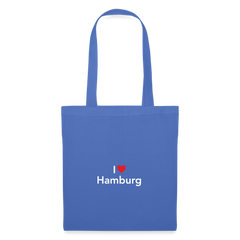 Tote Bag "I Love Hamburg" - light blue