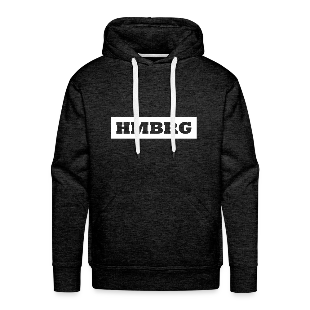 Hoodie Hamburg "HMBRG" Bright Edition - charcoal grey
