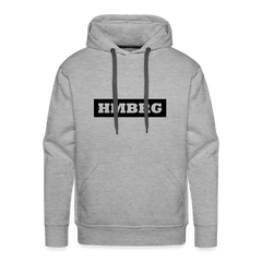 Hoodie Hamburg "HMBRG" Dark Edition - heather grey