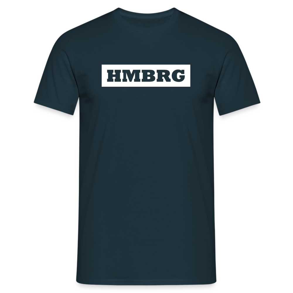 T-Shirt Hamburg "HMBRG" Bright Edition - navy