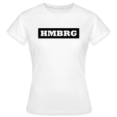 T-Shirt Ladies Hamburg "HMBRG" - white