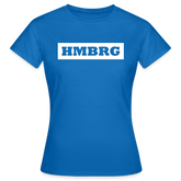 T-Shirt Ladies Hamburg "HMBRG" Bright Edition - royal blue