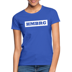 T-Shirt Ladies Hamburg "HMBRG" Bright Edition - royal blue