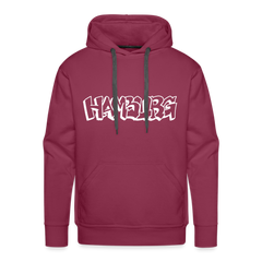 Hoodie Hamburg "Graffiti" Bright Edition - bordeaux