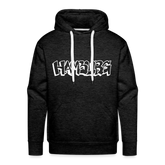 Hoodie Hamburg "Graffiti" Bright Edition - charcoal grey
