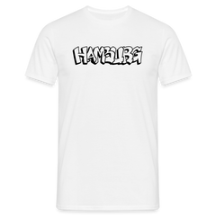 T-Shirt Hamburg "Graffiti" - white