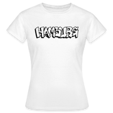 T-Shirt Ladies Hamburg "Graffiti" - white