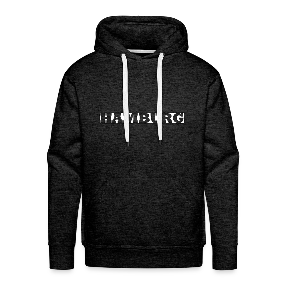 Hoodie Hamburg "Bold" Bright Edition - charcoal grey