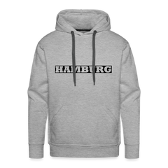 Hoodie Hamburg "Bold" Dark Edition - heather grey