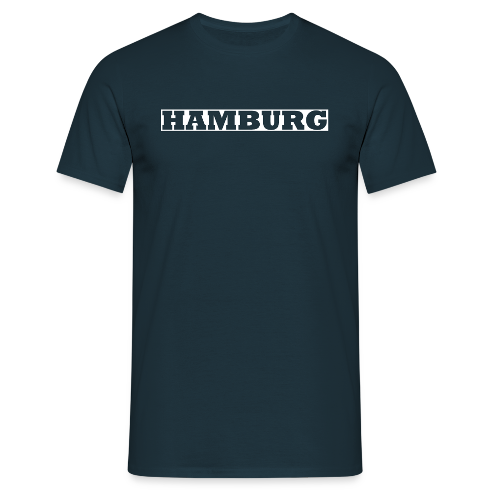 T-Shirt Hamburg "Bold" Bright Edition - navy