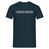 T-Shirt Hamburg "Bold" Bright Edition - navy