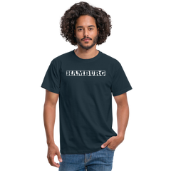 T-Shirt Hamburg "Bold" Bright Edition - navy