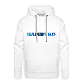 Hoodie Hamburg "Panorama Bold" - white