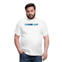 T-Shirt Hamburg "Panorama Bold" - white