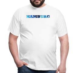 T-Shirt Hamburg "Panorama Bold" - white
