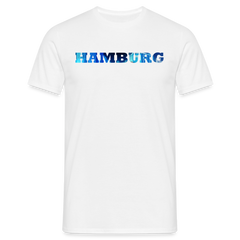 T-Shirt Hamburg "Panorama Bold" - white