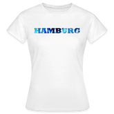 T-Shirt Ladies Hamburg "Panorama Bold" - white