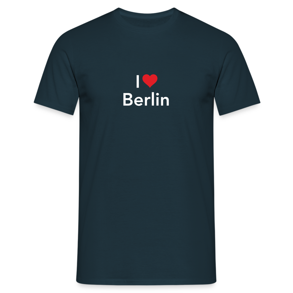 T-Shirt "I Love Berlin" Bright Edition - Navy