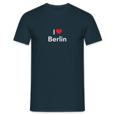 T-Shirt "I Love Berlin" Bright Edition - Navy