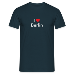 T-Shirt "I Love Berlin" Bright Edition - Navy
