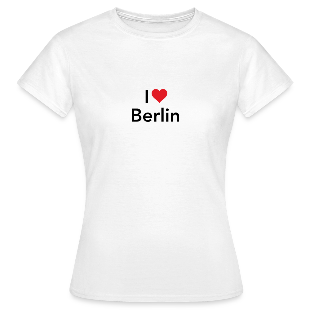 T-Shirt Ladies "I Love Berlin" - Weiß