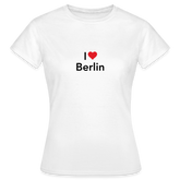 T-Shirt Ladies "I Love Berlin" - Weiß