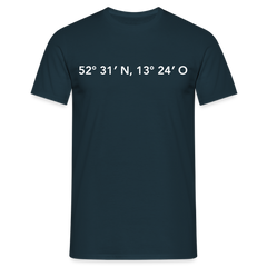 T-Shirt Berlin "GPS" Bright Edition - Navy