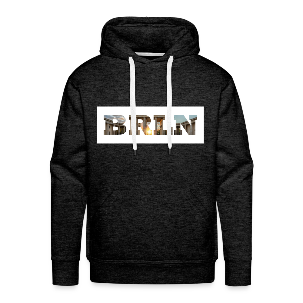 Hoodie Hamburg "BRLN Brandenburger Tor" Bright Edition - Anthrazit