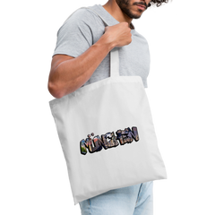 Tote Bag München "Graffiti" - Weiß