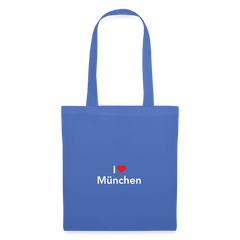 Tote Bag "I Love München" - Hellblau